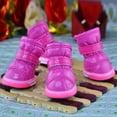 thumbnail image 3 of Waterproof Dog Boots Winter Pet Shoes  Outdoor Pet Snow Booties Cold Weather Paw Protector with Anti-Slip Sole for Small Medium Dogs 4 Pcs, 3 of 7