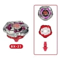 thumbnail image 1 of Battle Alloy Spinner with Launcher - Plastic and Alloy, 1.9 Inch, Assorted Colors, 1 of 1