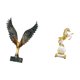 thumbnail image 5 of Estatua de caballo de extendidas de resina, escultura, adorno Feng Shui, figura decorativa moderna, colección, animal de mesa, dormitorio, centro, 5 of 8