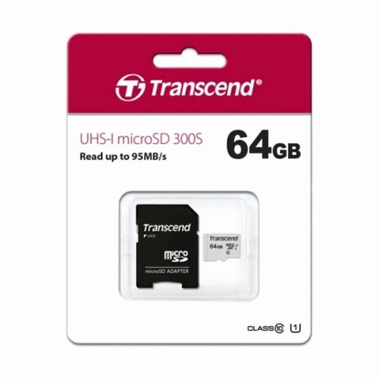 Galaxy A21/A11 64GB Memory Card - Transcend High Speed MicroSD