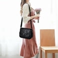 thumbnail image 3 of Sunyuer Crossbody Bags for Women, Vintage Purse with Adjustable Strap, PU Leather Versatile Shoulder Bag For Daily, 3 of 8