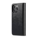thumbnail image 3 of Funda de piel Crazy Horse para iPhone 14 Pro, color negro, 3 of 5