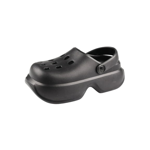 TMA EYES Women's Casual One-piece Thick-soled Slip-on Outdoor Sandals