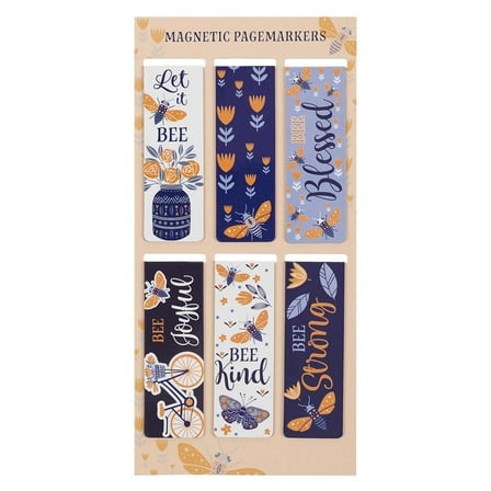 Set of 6 Beloved Scripture Favorites w/Daisies Inspirational Magnetic ...