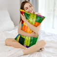 thumbnail image 4 of Pofeuu Colorful Building Blocks Print Satin Pillowcase for Hair and Skin Pillow Cases, Silk Pillow Cases, Soft Cooling Pillow Covers, 20x30 Inches（Pillow core not included）, 4 of 7