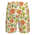 thumbnail image 6 of Naloa Rose Daisy Men's Beach Shorts, Surfing shorts, Swim trunks, Quick Dry Swim Trunks for Surfing Beach Fun - 3X-Large, 6 of 9