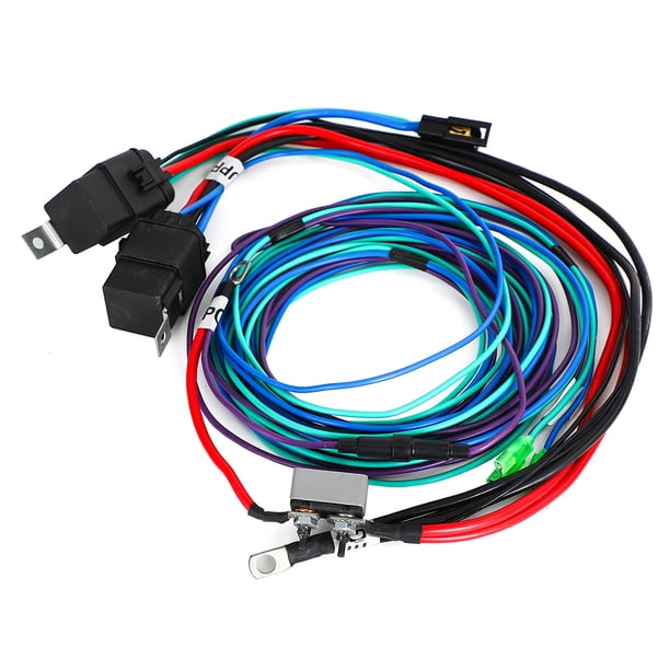 Kenally Arnés de cableado de coche, placa de gato de yate y unidad de ajuste de inclinación, actualización de automóvil automotriz, reemplazo de Bombillas para automóviles Kenally VI018005-00B