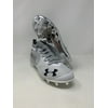 Under Armour Men's Spotlight SF MC Football Shoe, White, 10 D(M) US