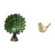 thumbnail image 1 of Elegante Colección De Esculturas De Pavos Reales Dorados. Adorno Moderno De Mesa Para Dormitorio, Oficina, Sala De Estar, Estantería, Decoración Del Hogar. Regalo Ideal Para Inauguración De, 1 of 8