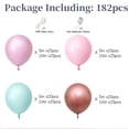 thumbnail image 4 of 182 Piezas Globos de Fiesta Temáticos Globos de Látex Globos Ligeros Creativos Portátiles para la Decoración del Día de la Madre, 4 of 9