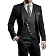 thumbnail image 1 of Men\'s Suits Slim Fit, 3 Piece Suit for Men Tuxedo Suit Set, 1 of 5