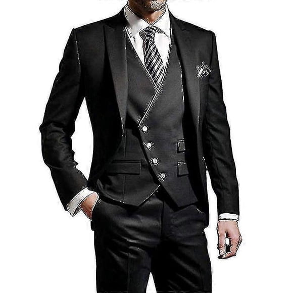 Men\'s Suits Slim Fit, 3 Piece Suit for Men Tuxedo Suit Set