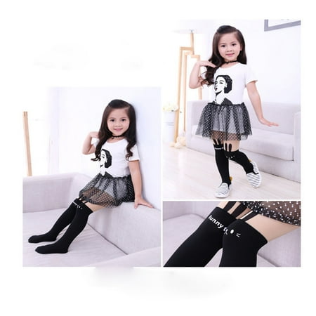 

〖TOTO〗Baby Care Pantyhose Cartoon Piece Socks Siamese Tights For Baby Girls Toddler Kids