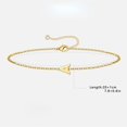 thumbnail image 4 of YYKihy Gold Initial Bracelets For Girls Women Jewelry 1 Gold/Silver Plated Letter Initial Bracelet Dainty Gold Bracelets For Women Initial Bracelets For Teen Girls Trendy, 4 of 9
