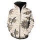 thumbnail image 1 of Sudadera con capucha y cremallera de estilo nacional para hombre, ropa de calle, tops de moda, sudaderas unisex divertidas con estampado 3D, sudaderas de manga larga, estilo hip hop, informal, para pr, 1 of 6