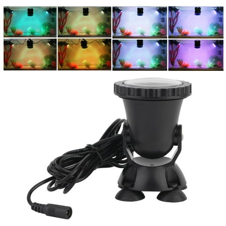 CNMODLE Aquarium LED Lighting Multicolor 36 LED Underwater Spot Light For Water Aquarium Garden Pond Fish Tank Landscape Lamp