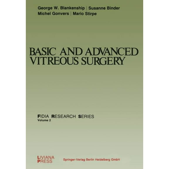 Fidia Research Basic and Advanced Vitreous Surgery, Book 2, (Paperback)