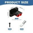 thumbnail image 2 of 1Set 2AWG,4AWG,6AWG 120A Embedded Plug Mounting Panel with Dust Cover,Red, 2 of 6