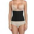 thumbnail image 4 of Lilvigor Waist Shapers Women's Waist Cincher Trainer, Adjustable Tummy Control Corset, Black, 4 of 6