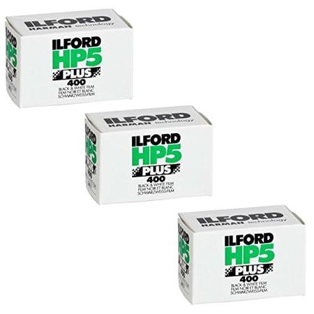 Ilford 1574577 HP5 Plus Black and White Print Film 35 mm ISO 400 36 Exposures (Pack of 3)