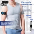 thumbnail image 4 of Mini Massager,Rechargeable Intelligent TENS Unit Muscle Stimulator for Pain Relief - FSA or HSA Eligible Deep Tissue EMS Massager Management for Back, Neck, Arm Electronic Pulse Machine, 4 of 5