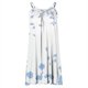 thumbnail image 3 of Vestidos de Verano Lindos para las Mujeres Que Imprimen Vestido de Sol Suelto con Cuello en V, sin Mangas con Bolsillos para el Uso Informal, 3 of 5