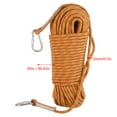 thumbnail image 3 of Rope, 98.4ft Skid Resistance Climbing Rope Rappelling Rope with Light Weight for Rock Climbing, 3 of 7