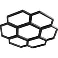 thumbnail image 2 of 30"OD x 12 3/4"ID x 1"P Florin Architectural Grade PVC Pierced Ceiling Medallion, Black, 2 of 10