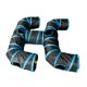 thumbnail image 4 of Túnel para gatos, escondite, actividad de entrenamiento, portátil, divertido gatito con pelotas, juguete interactivo para gatos, juguete con agujero Azul Negro, 4 of 8