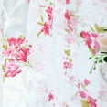 thumbnail image 4 of Dpityserensio Flower Sheer Curtain Tulle Window Treatment Voile Drape Valance 1 Panel Fabric Pink, 4 of 4