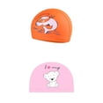 thumbnail image 2 of Sombrero de Natación DYNWAVEMX 2x Niño estampado Animal Naranja, 2 of 8