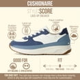 thumbnail image 2 of Cushionaire Score Platform Sneakers for Women, Lightweight Tennis Shoes with Adjustable Laces and Memory Foam, Wide Widths Available, 2 of 16
