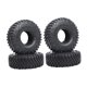 thumbnail image 1 of 4 piezas de neumáticos de goma RC de 1,0 pulgadas, ligeros, de 63 mm, modificados para bricolaje, reemplazan pieza de actualización para SCX24, 1 of 9