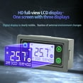 jixopn Remote Control Thermostat AC110220V 30A Temperature Controller