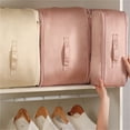 thumbnail image 3 of Ultra Space Saving Self Compression Organiser, Movable Large Self-Compressing Movable Organiser Bags With Handle And Zip, For Duvets, Blankets, 3 of 5