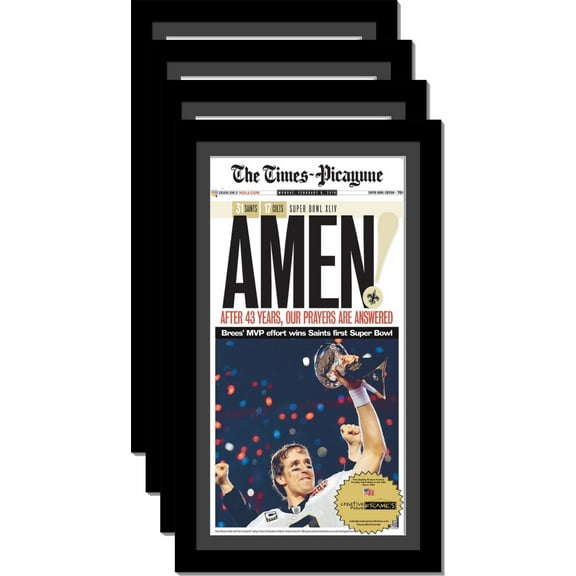 CreativePF 12-14x24-inch Black Picture Frame