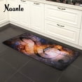 thumbnail image 5 of GZHJMY Music Musical Anti Fatigue Kitchen Floor Mat, Galaxy Music Note Non Slip Absorbent Comfort Standing Mat Kitchen Runner Rug for Hallway Entryway Bathroom Living Room Bedroom 39 x 20 Inches, 5 of 7