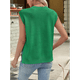 thumbnail image 5 of Chaleco de Lana Sin Mangas con Cuello en V para Mujer, Color Verde S, 5 of 10
