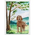 thumbnail image 1 of Carolines Treasures CK2568GF Under the Tree Labradoodle Garden Size Flag, 1 of 3
