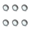 thumbnail image 1 of Advancent Luces nocturnas LED Armario Armario Luz con sensor de movimiento Lámpara alimentada por Iluminación y accesorios tipo 3 6 piezas Advancent HA061460-09B, 1 of 6