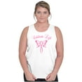 thumbnail image 3 of Celebrate Life Breast Cancer Support Tank Top Tee Shirt Women Brisco Brands S, 3 of 6