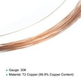 thumbnail image 4 of 32.8 Feet Solid Bare Copper Wire 35 Gauge 99.9% Pure Copper Wire 0.15mm Soft Beading Wires, 4 of 7