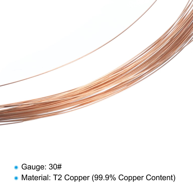 Solid Copper Round Wire 10 Meters 2mm | 99.9% Pure T2 Copper | 10 Meter ...