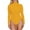 Yellow, variant on GHSOHS Women's Turtleneck Long Sleeve Bodysuit Casual Solid High Neck Slim Thong Jumpsuit Leotard Club Party Going Out Tops Shirt