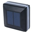thumbnail image 4 of Black Solar Post Light, Dual Color LED Pillar Lamp for Villa Garden, with Light Sensor Function, 4 of 7
