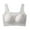 Gray, variant on Bras for Womens Seamless Full Coverage Fixed Cup Supportive Wide Strap Soft Breathable Comfort Sleep Bras