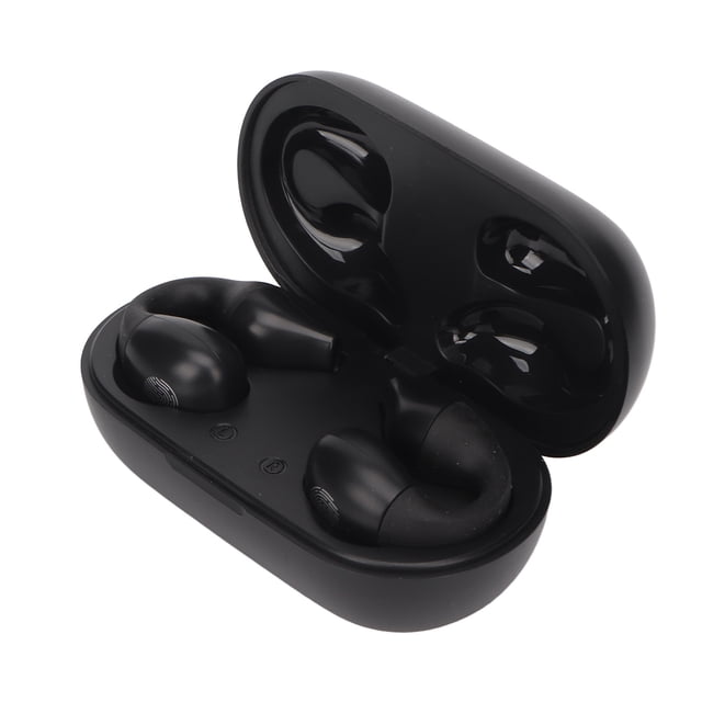 Clip on Headphones, Noise Cancelling Stable Connection HiFi Sound Open Ear Earbuds Portable Sweat Proof for Driving for Sports