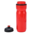 thumbnail image 4 of Water Bottle LDPE Portable Mouth Piece Design Sports Kettle for Riding Outdoor Fitness Red 700ML, 4 of 6