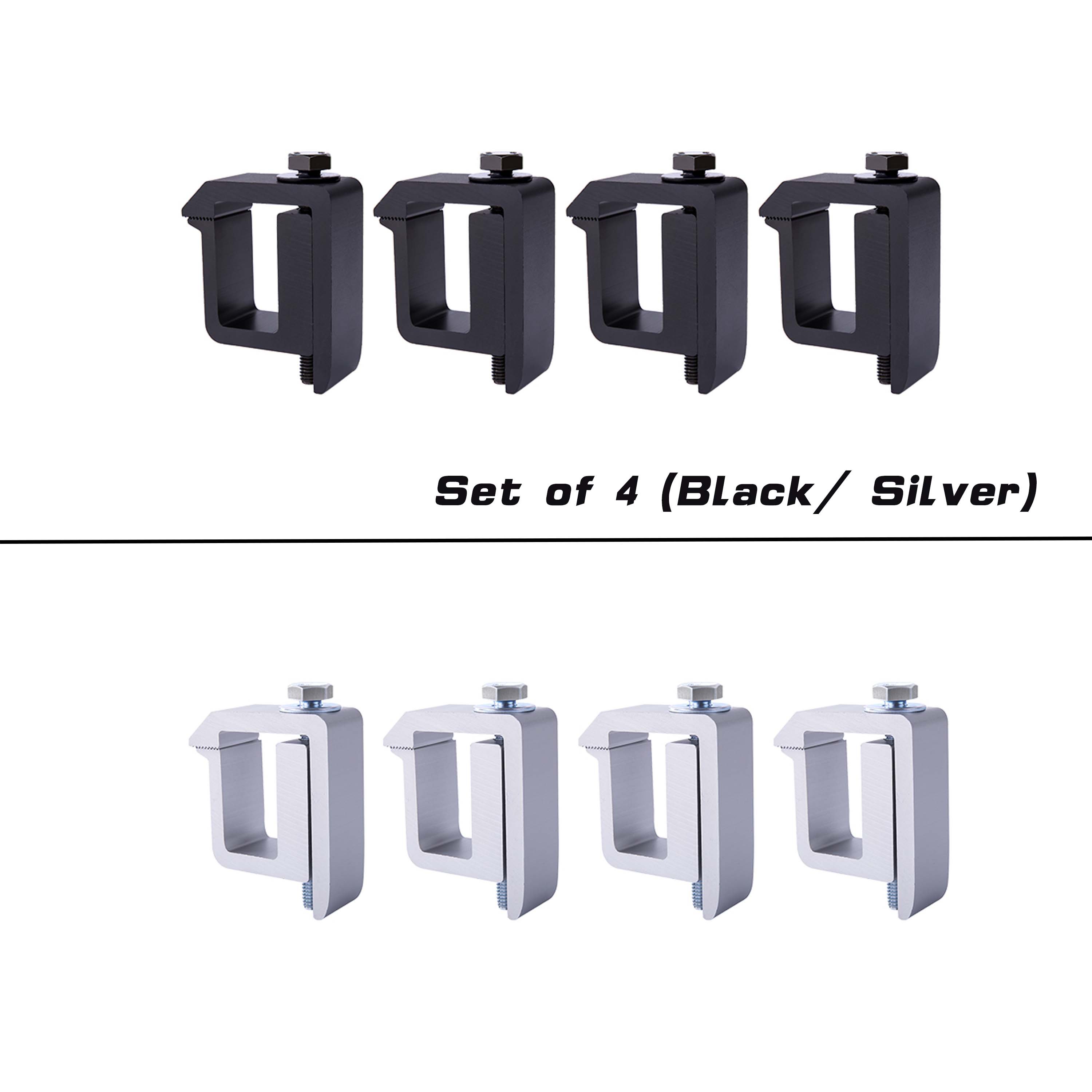 AARacks PAC05 Truck Cap / Camper Shell Mounting Clamp, Set of 4