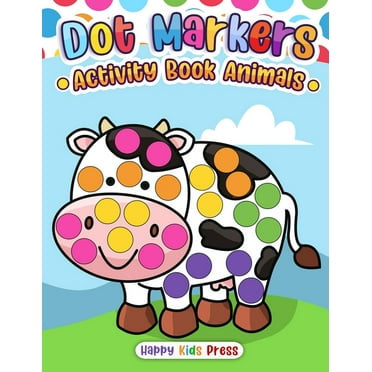 Dot Markers Activity Book Animals, (Paperback)